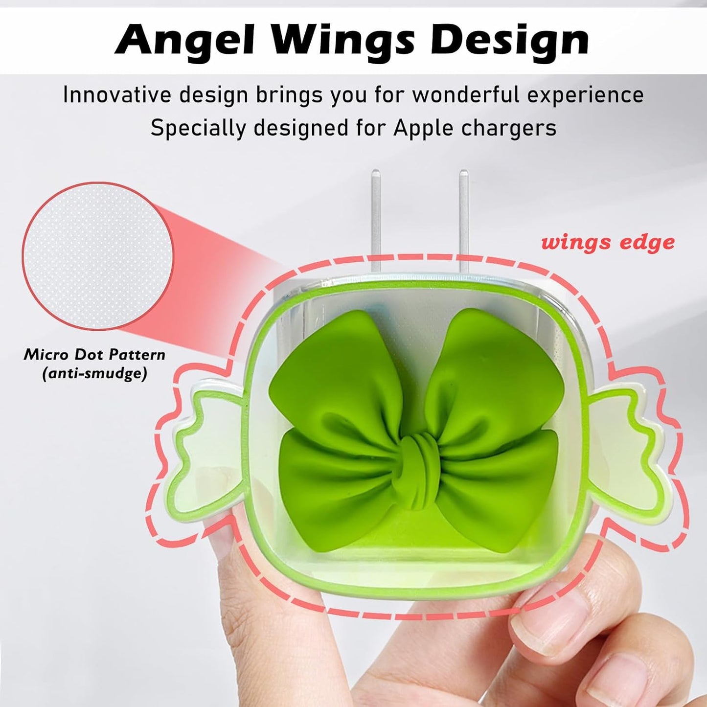 Protège Câble Type-C, chargeur avec Design de Cœur 3D Rose - informati