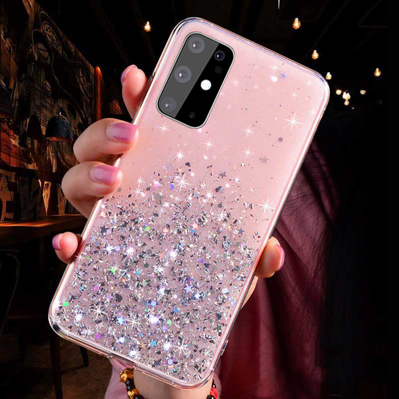Samsung mobile phone case with gradual pink star - informati