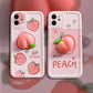 Love Photo Frame Peach Butt Phone Case - informati