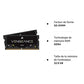 Corsair Vengeance SODIMM 32Go (2x16Go) DDR4 2666MHz CL18 Mémoire pour Ordinateurs Portables