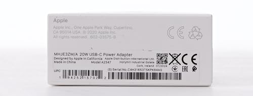Apple Adaptateur Secteur USB‑C 20 W
