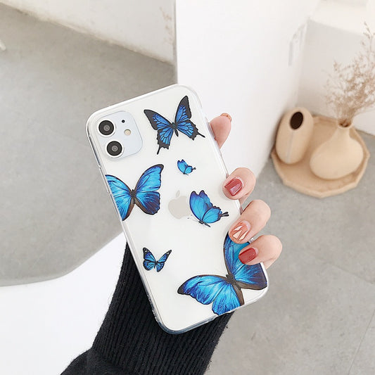 Phone Case Silicone Butterfly