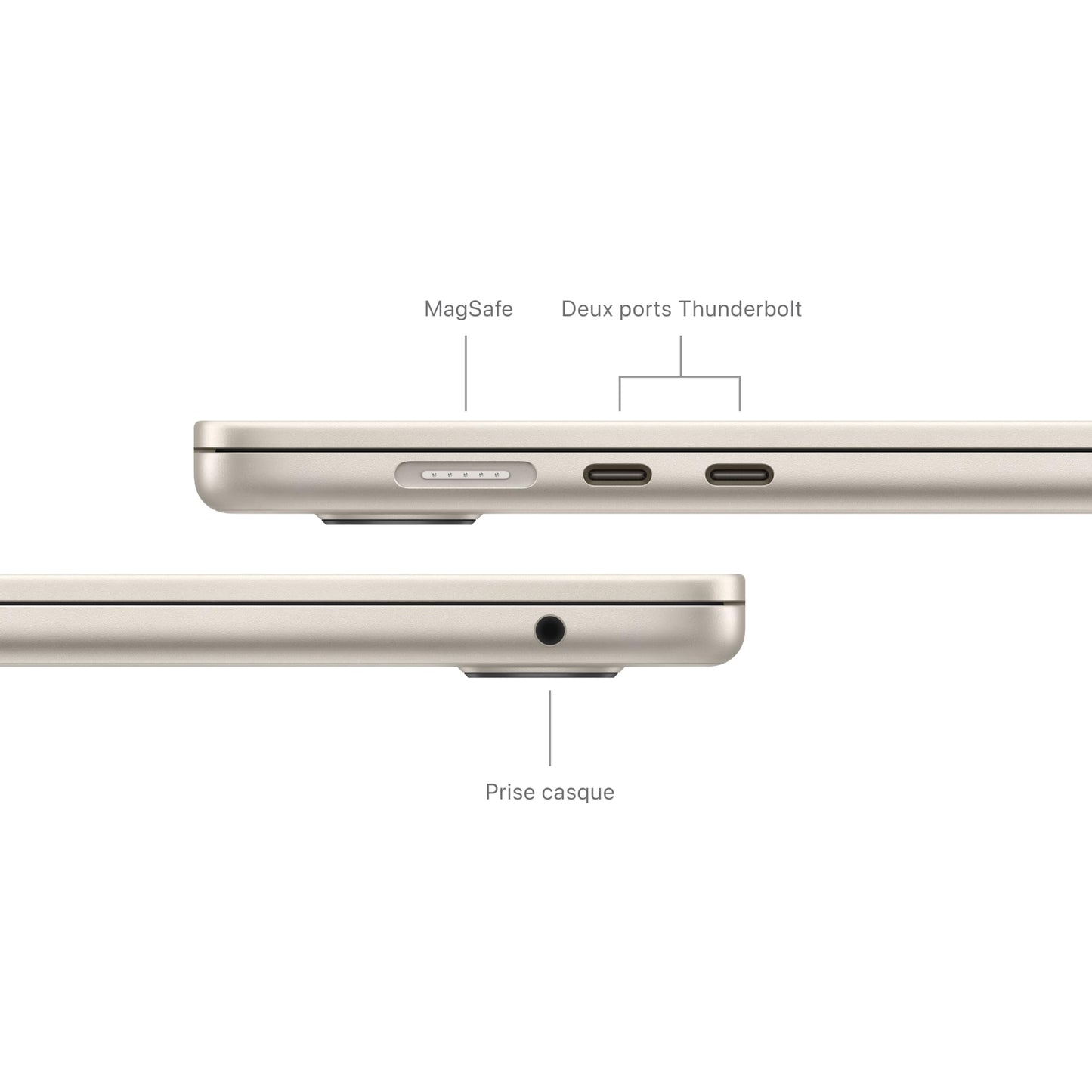 Apple MacBook Air 15 Zoll mit M3-Chip 