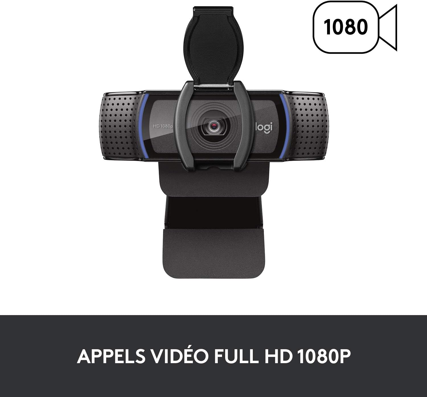 Logitech C920s HD Pro Webcam Streaming, Full HD 1080p/30ips - informati