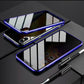 Privacy Glass Phone Case Anti-peep Magnetic Protective Shell - informati