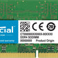 Crucial RAM 32GB Kit (2x16GB) DDR4 2400 MHz mémoire pc bureau