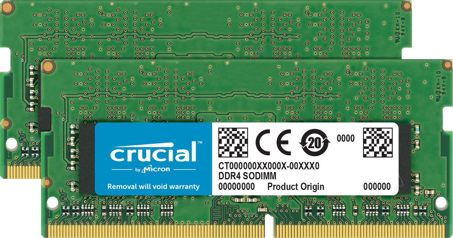 Crucial RAM 32GB Kit (2x16GB) DDR4 2400 MHz mémoire pc bureau