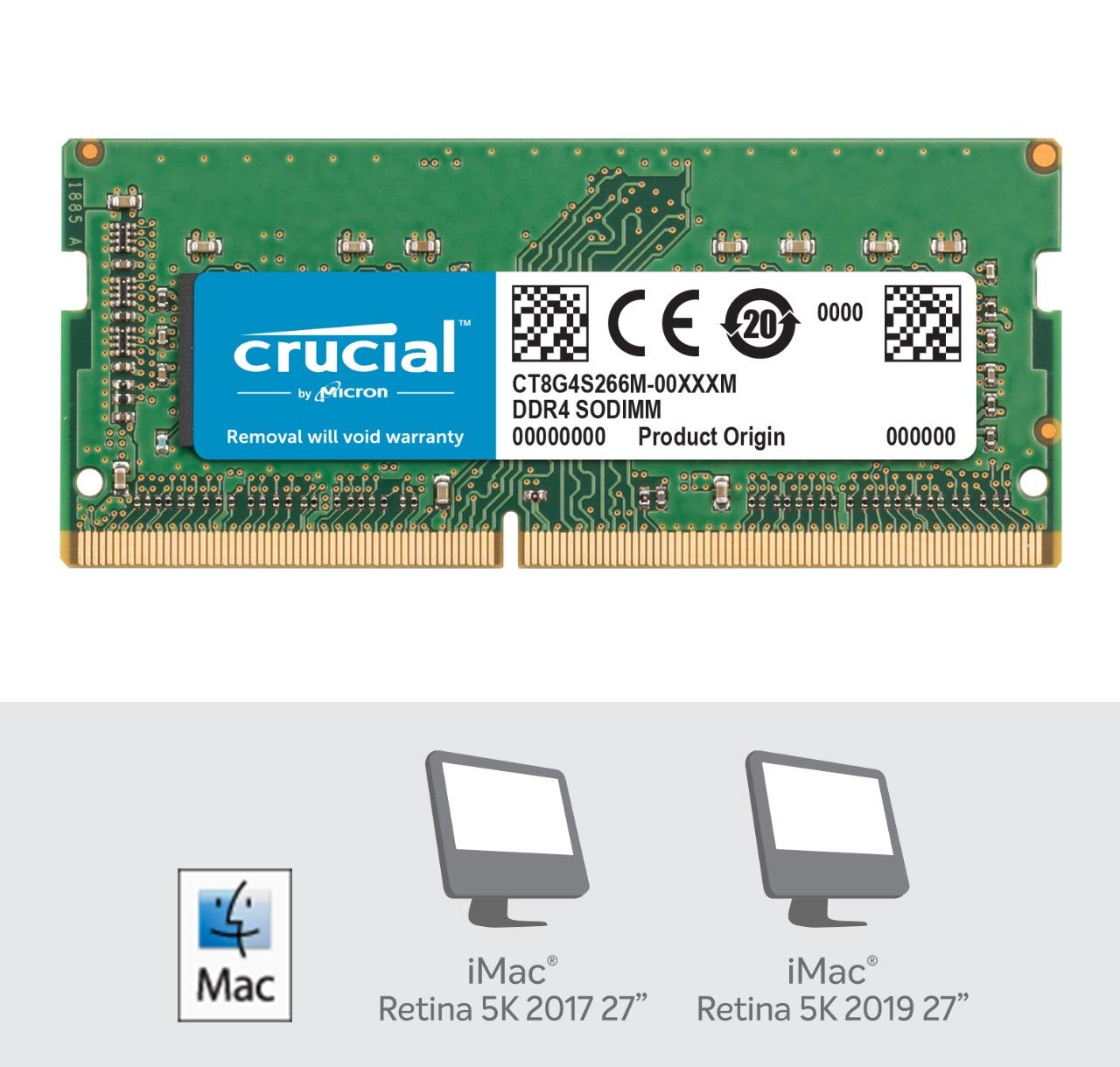 Crucial RAM 32GB Kit (2x16GB) DDR4 2400 MHz mémoire pc bureau