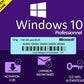 Windows 10 Professionnel | Clé d'Activation à vie, et en ligne | 1 PC - informati