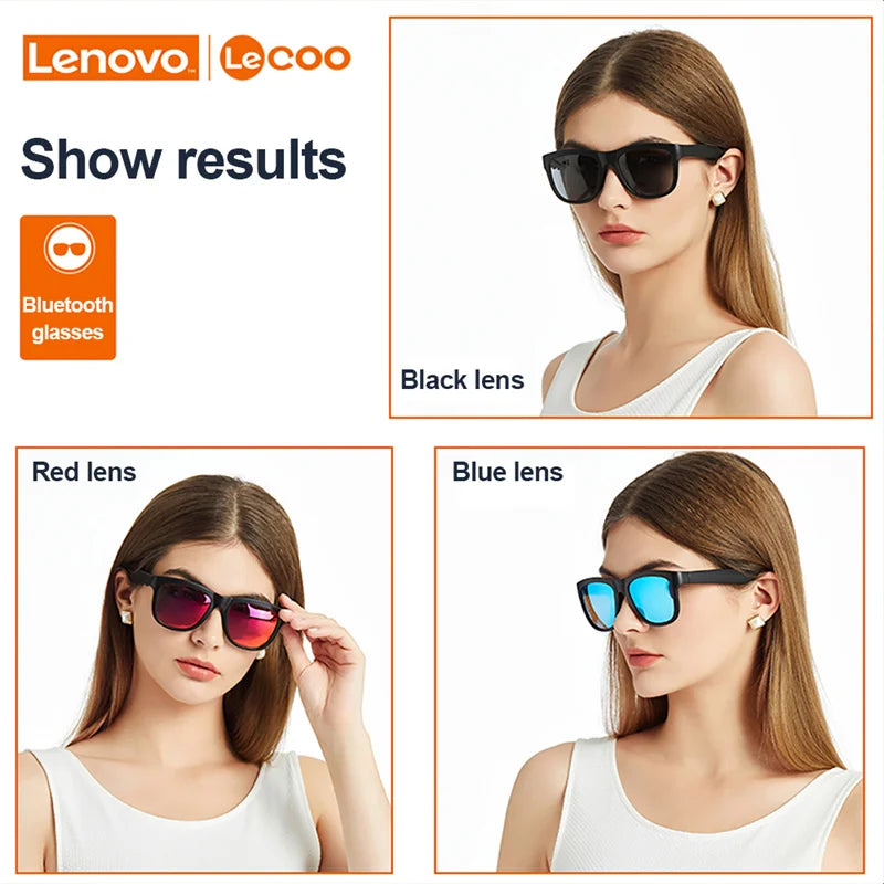 Lenovo C8 Smart Wireless Bluetooth Sunglasses Headphone