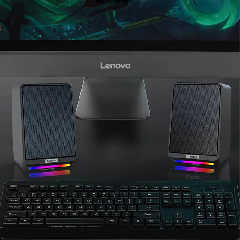 Enceintes de bureau filaires Lenovo TS38 USB