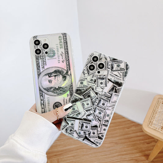 US Dollar Bill Mobile Phone Case Soft Shell Personality