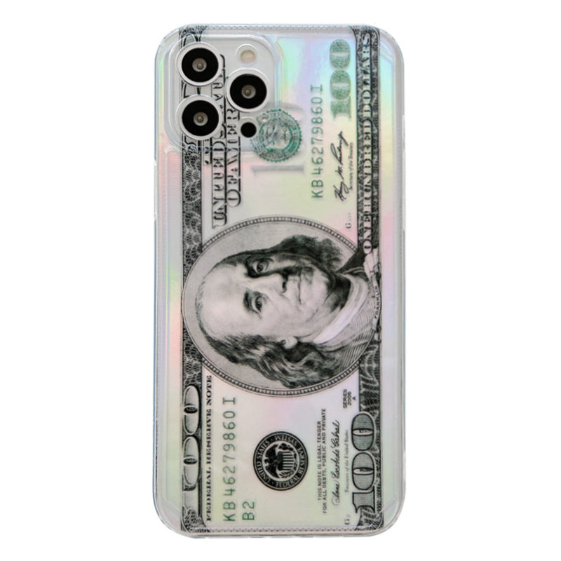 US Dollar Bill Mobile Phone Case Soft Shell Personality - informati