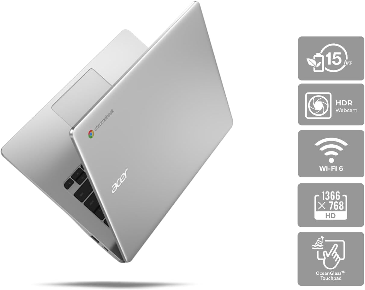 Acer Chromebook 315 CB315-3H-C7HM, Ordinateur Portable Tactile 15,6'' - informati