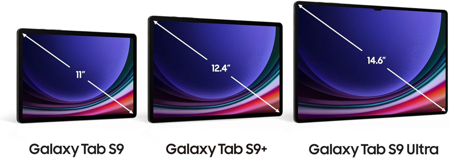 Samsung Galaxy Tab S9+ Tablette Android, 12.4" - informati